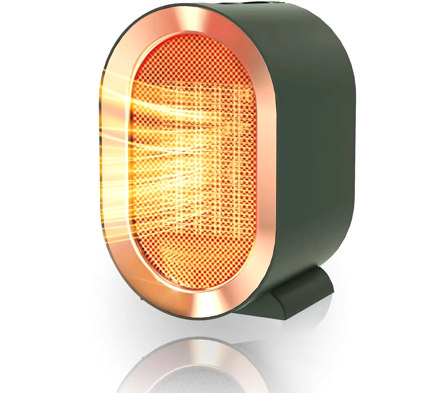 1200W PTC Ceramic Heater with 2 Modes,Portable Space Heater, Tip-Over & Overheat Protection, Quiet Fast Safety Heating